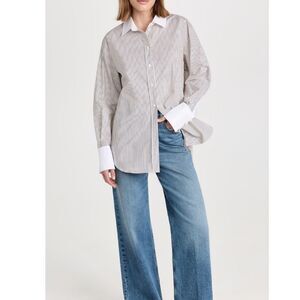 FRAME Organic Cotton The oversized Shirt Medium
